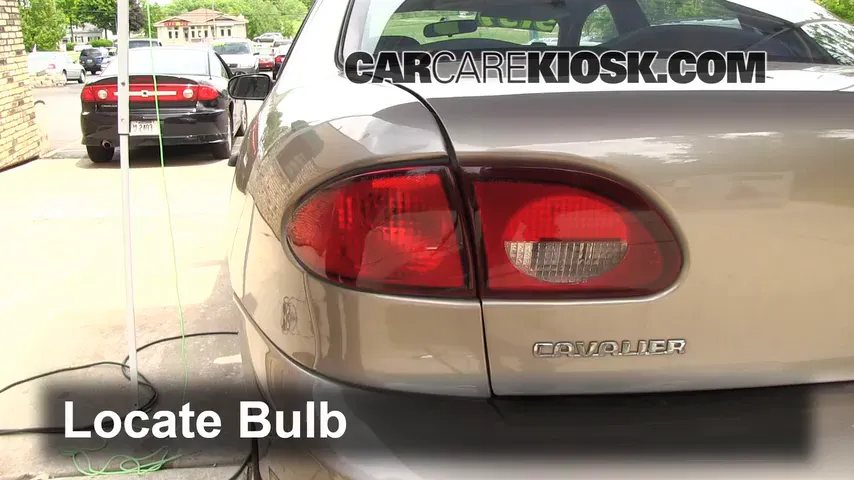 2002 Chevrolet Cavalier 2.2L 4 Cyl. Sedan (4 Door) Lights Brake Light (replace bulb)